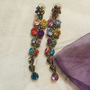 Multi- color Drop Earrings